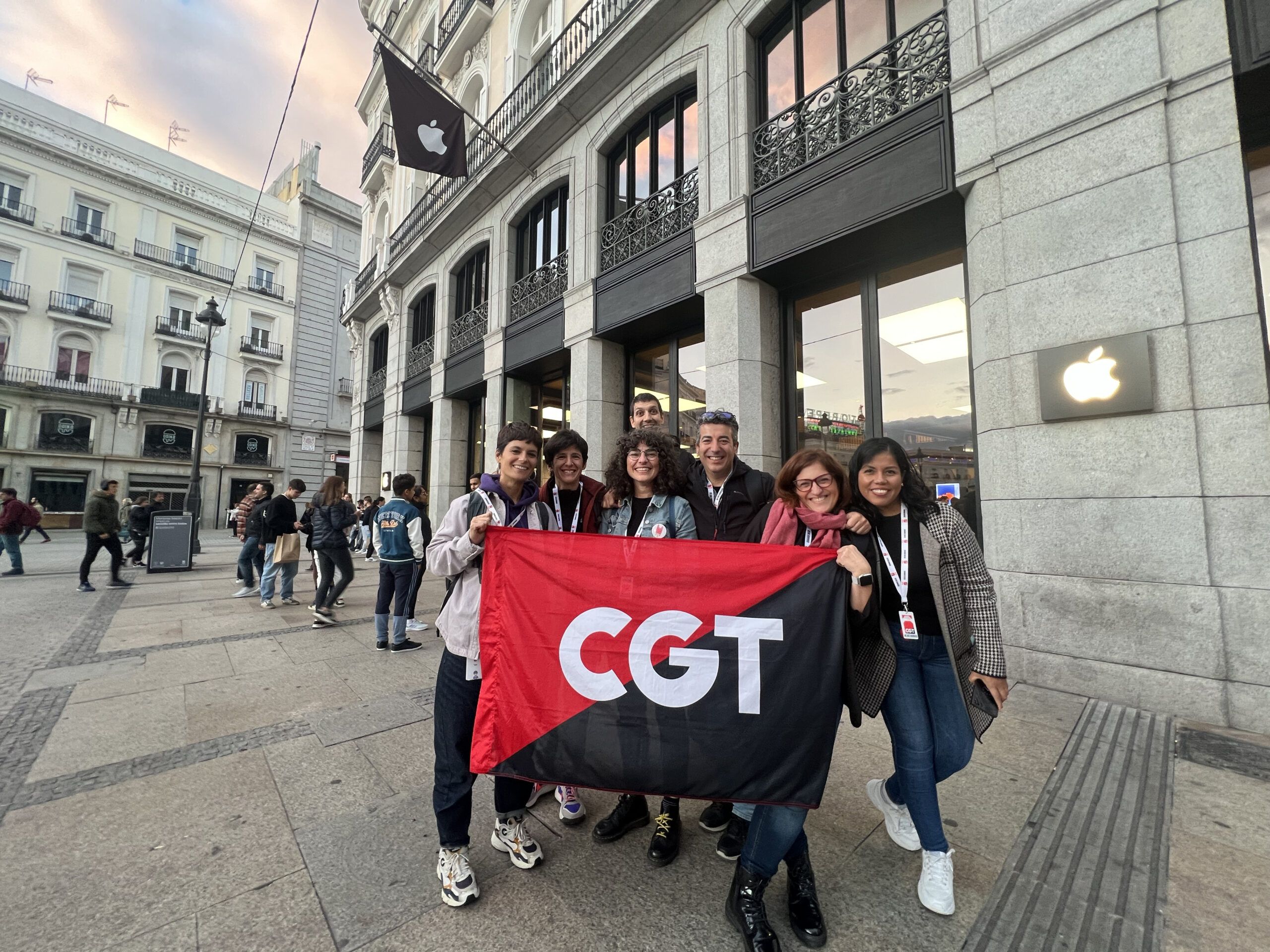 Seccion sindical CGT Apple Puerta del Sol